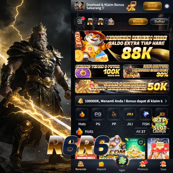 R6R6 Login Resmi APK 2026